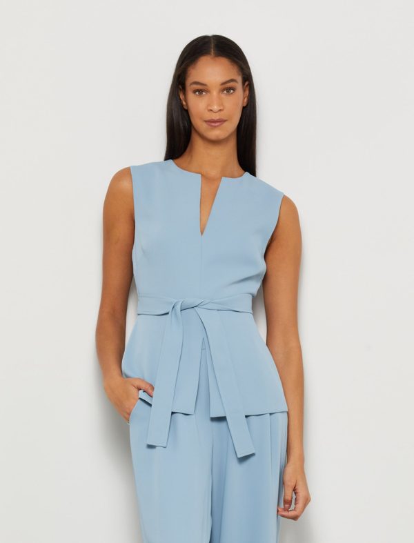 Bcbg Ashley Sleeveless Tie Top